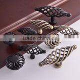 2016 New Design Western Variours Birdcage Shaped Furniture Cabinet Drawer Wardrobe Iron Pull