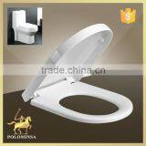 D Shape Top Fix Quick Release Soft Close Coupled Toilet Seat thumbnail-1