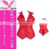 Wholesale Waist Corset XXXL Sexy Leather Corset Plus Size Overbust Corsets thumbnail-4