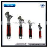 6" 8" 10" 12" Comfortable Handle Adjustable Wrench