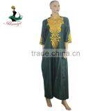 2016 Haniye Wholesale Plus Size African Women Clothing Maxi Bazin Riche Fabric Dress thumbnail-2