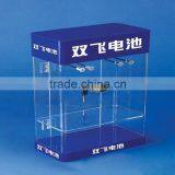 Custom Acrylic Organic Glass Battery Display Cabinet