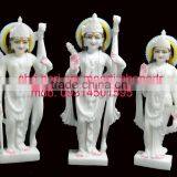 Divine Marble Ramparivar Statue