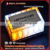 White And Yellow 12V/24V LED Strobe Warning Light Warning Blinker thumbnail-2