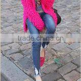 Thin Nine-hole Stretch Jeans,female Elastic Waist Pants thumbnail-1