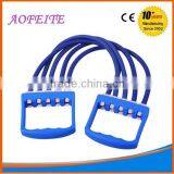 Aofeite Wholesale Rubber Band Exercise Equipment Pilates Band ,Yoga Sport Elastic Rope thumbnail-4