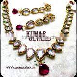 Sleek Kundan Set thumbnail-1