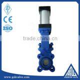 NBR Sealing Water Medium Pneumatic Knife Gate Valve thumbnail-1