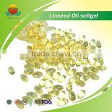 Manufacture Supply Linseed oil softgel