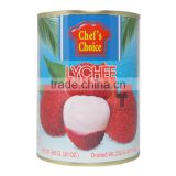 The Best Quality Canned Lychee in syrup from Thailand -Chef's Choice fruit product