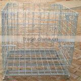 Galvanized Wholesale Folding Metal Turnover Basket thumbnail-2