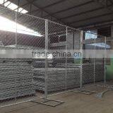 American Market Hot-dipped Galvanized 60*60 mm Mesh Hole Temporary Chain Link Fence