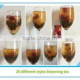 Chinese High Quality Artistic Green Blooming Tea Individual Wrapped thumbnail-4