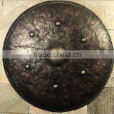 Spartan Warrior With Spear and Hoplite Shield Statue Sculpture thumbnail-1