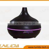 Ultrasonic aroma diffuser with colorful lights for ultrasonic essential oil 300ml capacity