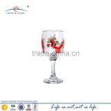Red Wine Glass Cup Crystal Bowl Goblet Handmade thumbnail-1