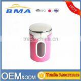 2017 New Different Colors Stainless Steel Canister Set For Tea,Coffee thumbnail-2