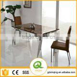 Simple Marble Latest Design of Stainless Steel Dining Table Dining Room Furniture Dining Table thumbnail-1