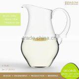 Decorative Wholesale Borosilicate Heat Resistant Glass Milk Jug thumbnail-4
