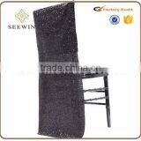 Beautiful Sequin Chair Cover Chair Sash for Wedding thumbnail-3