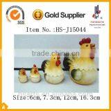 Natural Ceramic Hand-painted Hen Desktop Ornaments for Home Decoration thumbnail-2