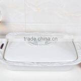 14.5" Square Porcelain Baking Tray With Lid thumbnail-2