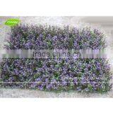GNW BOX015 Factory Price Purple Landscaping Artificial Grass Plastic Boxwood Mat thumbnail-1