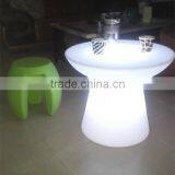 Remote Control Rechargeable RGB Color LED Furniture Modern Coffee Shop Table and Chair thumbnail-1