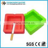 2015 Hot Silicone Rubber Indoor Ashtrays Cute Ashtrays Plastic Ashtray