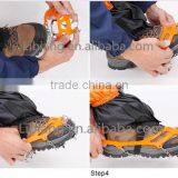 Anti-skidding Chain Crampon Ice Climbing Crampon for Safety Shoes thumbnail-6