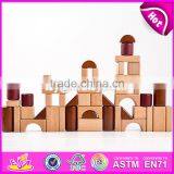 2017 New Design Best Construction Natural Wooden Building Toys for Children W13A132 thumbnail-2