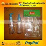 2pcs Plastic 100ml PET Bottle/cosmetic Bottle for Travl Kit thumbnail-1