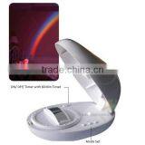 Colourful Night Light Room Decoration Egg Shaped LED Lamp Rainbow Projector thumbnail-4
