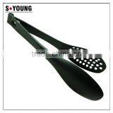 35024 Separable Nylon Kitchen Tongs BBQ Cooking Food Salad Tongs With Spoon thumbnail-5