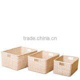 RECTANGULAR RATTAN BASKET thumbnail-1