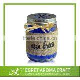 ECO Friendly Home Air Fresh Glass Mason Jar for White Crystal Gel Air Freshener thumbnail-6