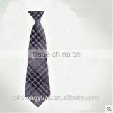 Custom Fashion Spring Polyester Grey Plaid School Uniforms Neckties thumbnail-2