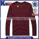 Fancy Tight v Neck Women Shirt With Long Sleeve thumbnail-1