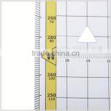 Kearing Plastic Square Ruler for Flight Industry High Quality Protractors# KPP-6 thumbnail-2