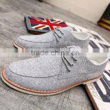 Wholesale Man's Cheap Canvas Shoes Sample for Male, Fashion White Canvas Shoes Wholesale High Quality thumbnail-6