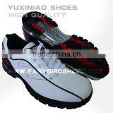 New Model Style Fashion Split Leather Golf Shoes Sneakers for Male, Mens Colorful Golf Shoes Sport Brand From China Factory thumbnail-1