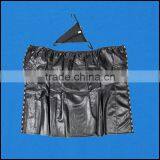 Black Faux Leather Sexy Gothic Corset Dress Front Hasp Strapless Sheath Dresses PVC Club Dress Erotic Women Fashion Dancewear thumbnail-6