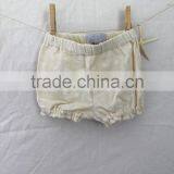 2016 Hot Sale Baby Clothes Summer Casual White Polka Dots Plain Baby Ruffle Bloomer thumbnail-4