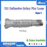 2016 Hot Sale 3M Scotchlite Ultra Reflective Fibers Shoelaces - Red Flat Feature Sneakers Laces - Custom Length Acceptable thumbnail-3