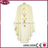Wholesale High Quality Wheat Grape Embroidery Religious Chasuble thumbnail-4