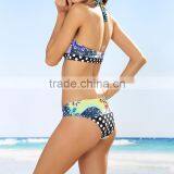 Nylon High Waist Bikini Modest Swimwear 60150 thumbnail-2
