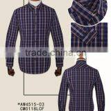 Classical Checked 100% Cotton Flannel Causal Men Shirts thumbnail-3