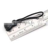 Slip-resistant Black Plastic Zipper Puller for Apparel Luggage Bag Sportwear 011 thumbnail-2