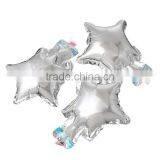 Aluminium Foil Balloons Party Decoration Star Silvery thumbnail-1