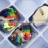 Silver Back Crystal Button Shirt Buttons Garment Accessory Round Crystal Buttons Wholesales thumbnail-4